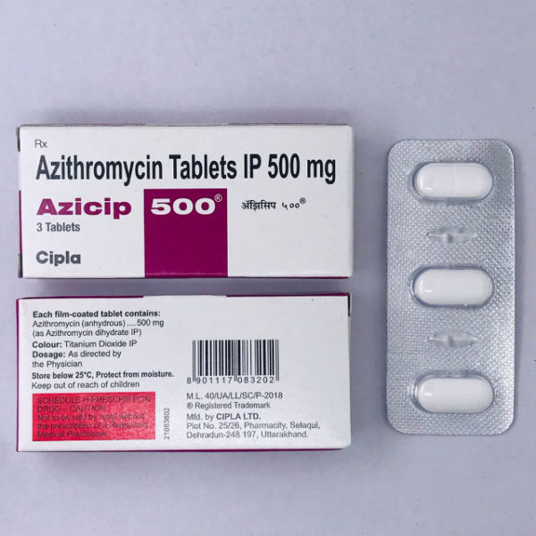 AZICIP 500mg 3tablets